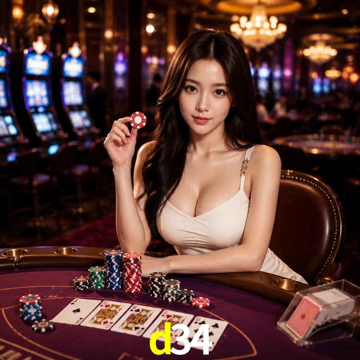 Cassino ao vivo d34 dealers